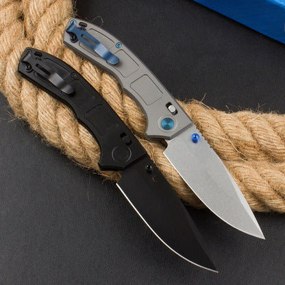 BM748 Titanium Alloy Handle M390 Outdoor Folding Tool