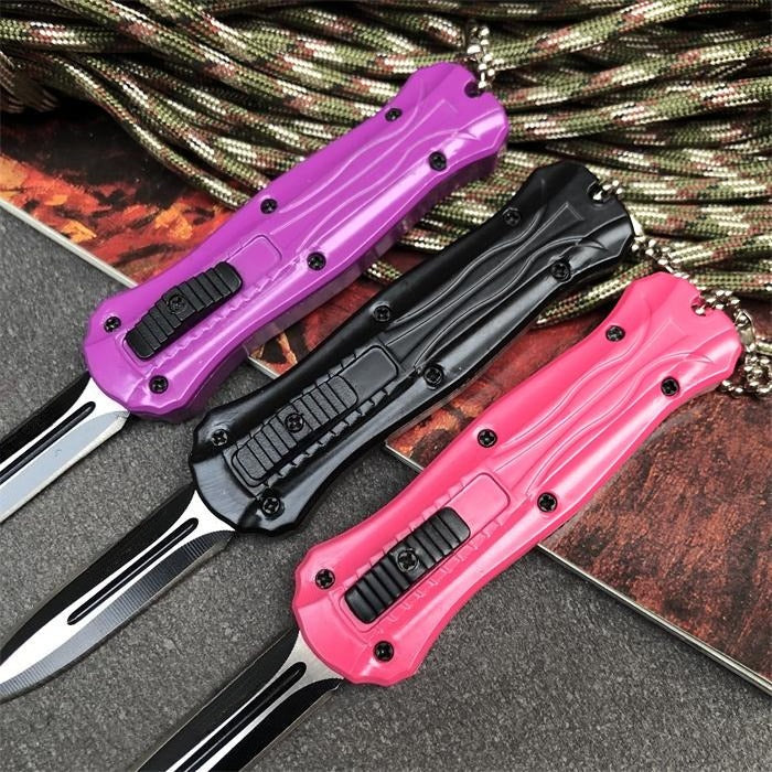 Mini strumenti da esterno portachiavi a tre colori