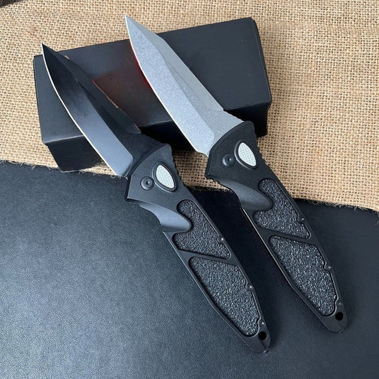 Utensile Portatile da Esterno con Manico in Lega di Alluminio Rivestito in Acciaio Damasco