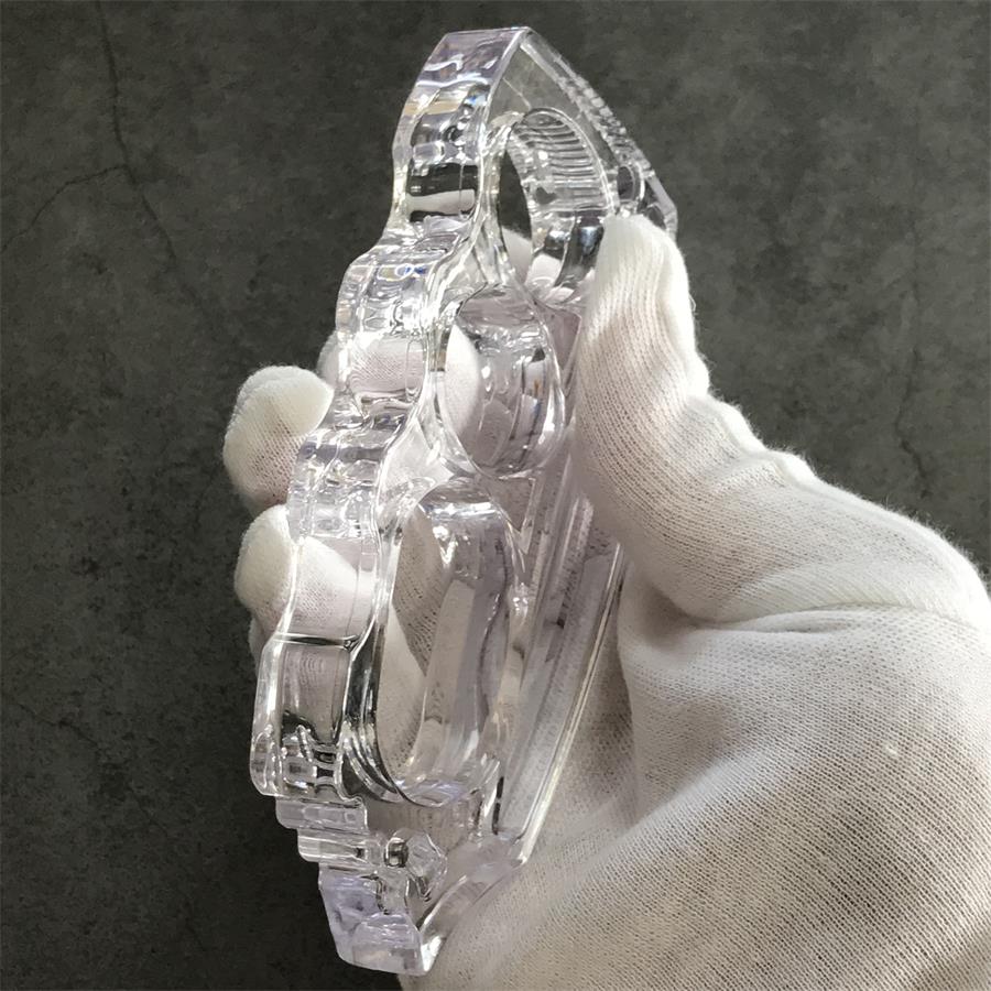 Kunststoff Transparent Outdoor EDC Große Loch Werkzeug