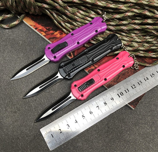 Mini strumenti da esterno portachiavi a tre colori