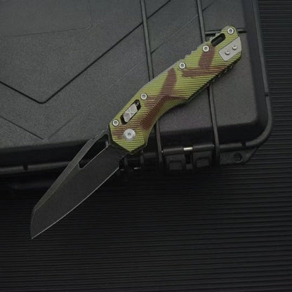 MT Lega di Alluminio M390MK Strumento Pieghevole da Esterno Verde Scuro