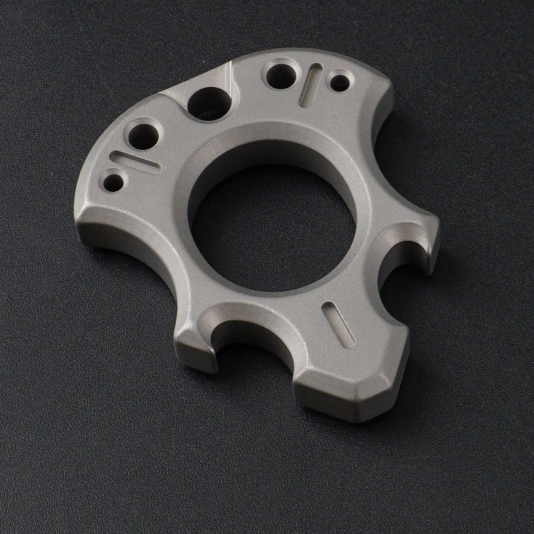 Titanium Alloy Wasteland Style One Finger Knuckle Duster - Tacsafeworld EDC Gadgets