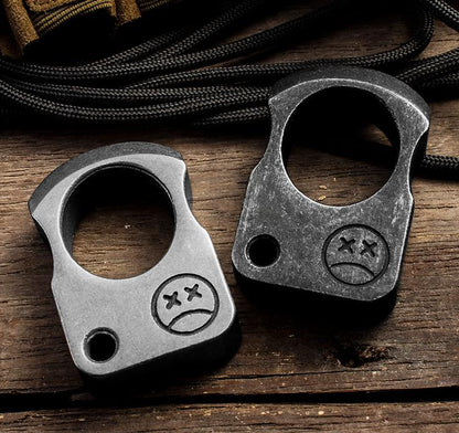 High‑Quality Steel Single Finger Pocket EDC Collectible