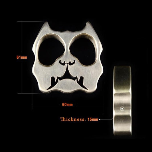 15mm Ultra-Thick Solid Brass EDC Ring Paperweight
