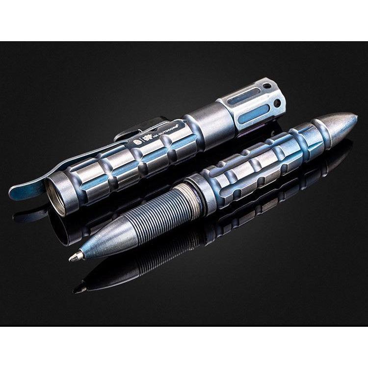 Samurai Armor Tactical Pen Flashlight - Tacsafeworld EDC Gadgets