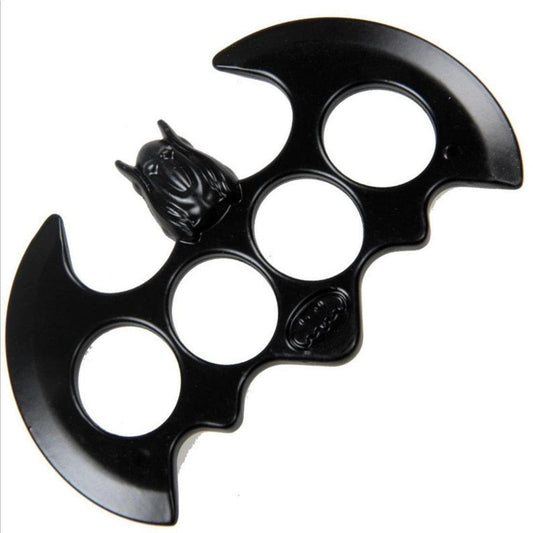 Schwarzer Batman-Design-Metall-EDC-Ring zum Sammeln