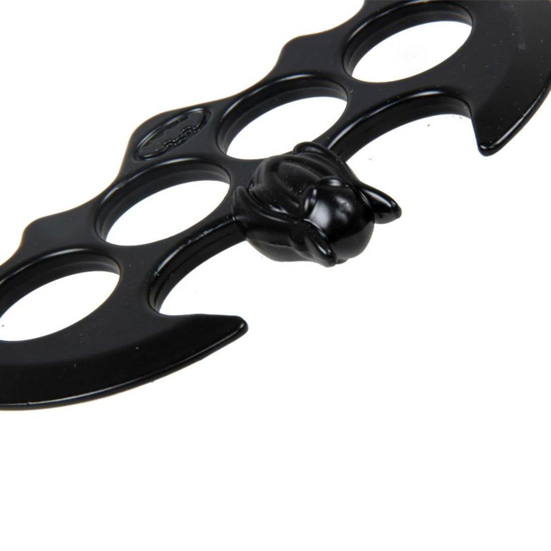 Anello in metallo a tema Batman nero da collezione per EDC