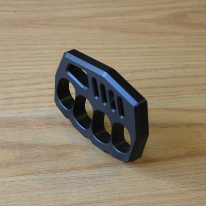 Self Defense Knuckle Rings Black Aluminium Alloy Light - Tacsafeworld EDC Gadgets - Tacsafeworld EDC Gadgets