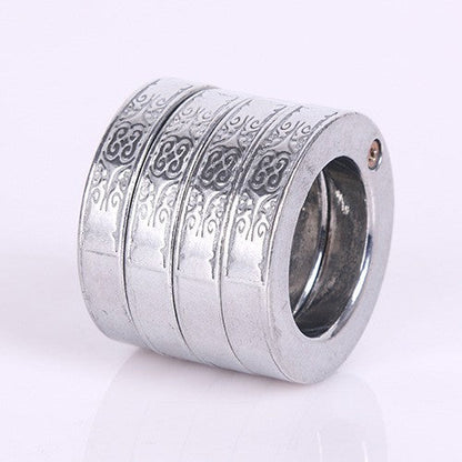 Edelstahl EDC-Ring | Outdoor-Metall-Fingerzubehör | CNC-gefräst