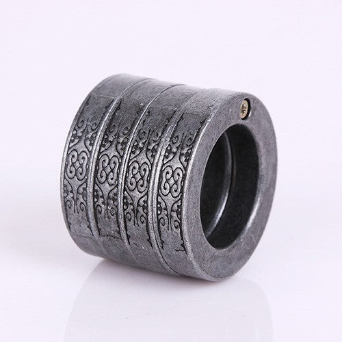 Edelstahl EDC-Ring | Outdoor-Metall-Fingerzubehör | CNC-gefräst