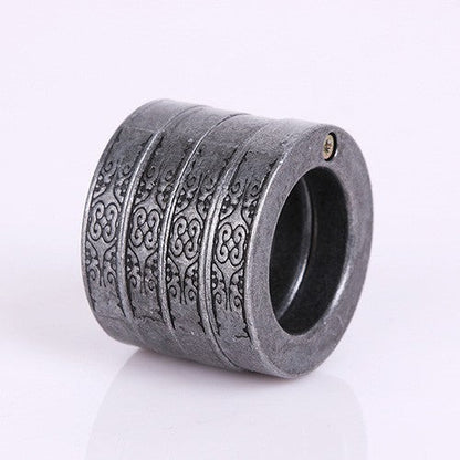 Edelstahl EDC-Ring | Outdoor-Metall-Fingerzubehör | CNC-gefräst