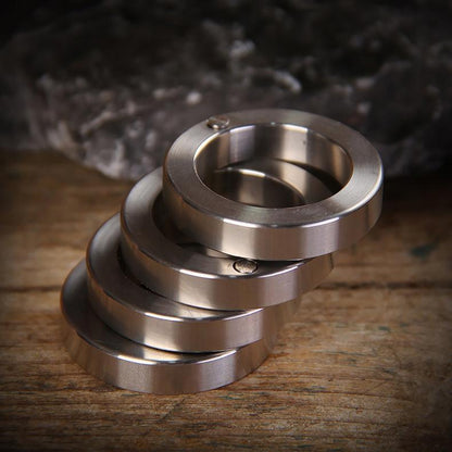 Klapp-Schlagring 440C Edelstahl