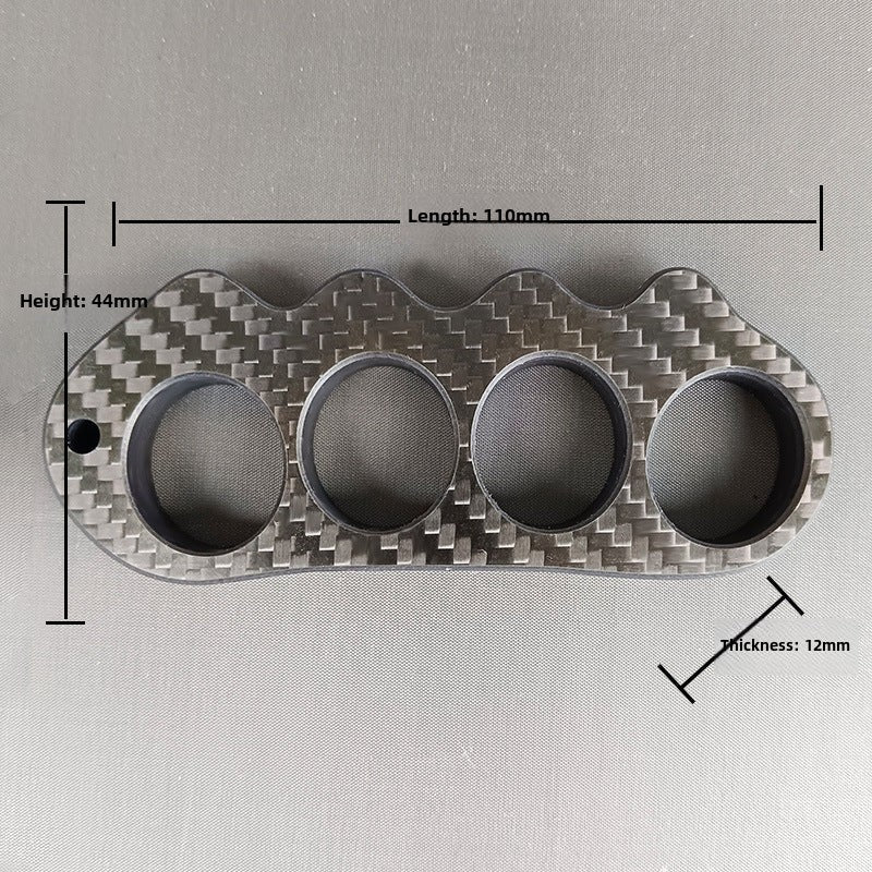 Multi‑Style Carbon Fiber Hobby Collectible EDC Ornament