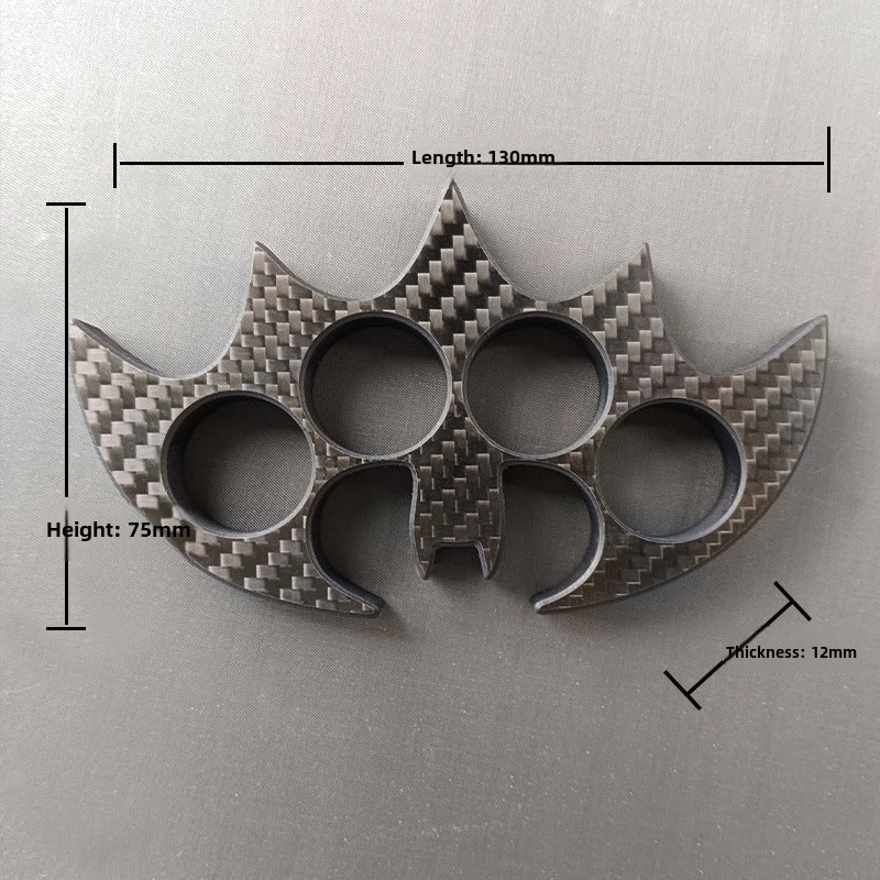 Multi‑Style Carbon Fiber Hobby Collectible EDC Ornament