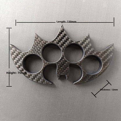 Multi‑Style Carbon Fiber Hobby Collectible EDC Ornament