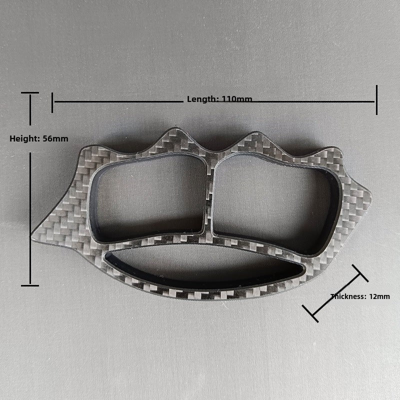 Multi‑Style Carbon Fiber Hobby Collectible EDC Ornament