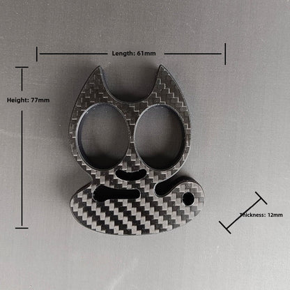 Multi‑Style Carbon Fiber Hobby Collectible EDC Ornament