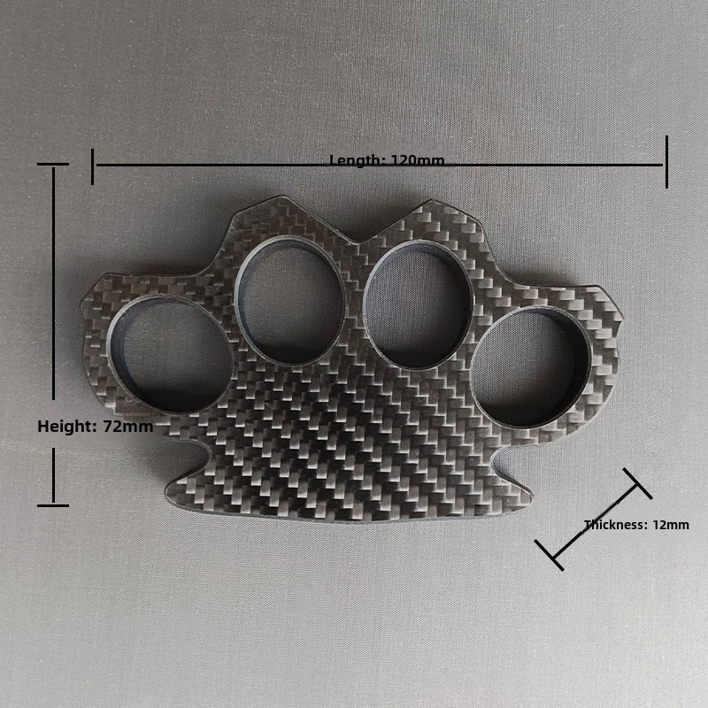 Multi‑Style Carbon Fiber Hobby Collectible EDC Ornament